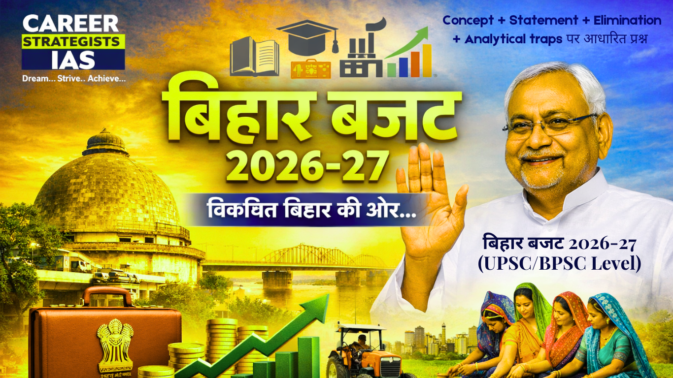 बिहार बजट 2026-27 (UPSC/BPSC Level)