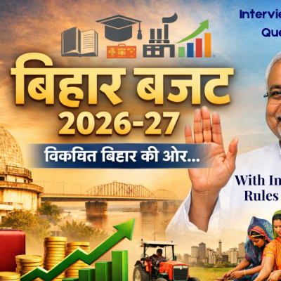 Interview-Based Budget Questions (BPSC)